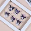Broche de Acrílico de Dibujos Animados Ins Insignia de Kuromi Decoración para Mochila Pin de Regalo