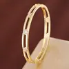 Venta Directa de Fábrica de Pulseras de Zirconia de Colores para Mujer, Joyería de Lujo Ligero de Alta Gama con Forma de Flor de Cinco Pétalos, Tendencia Europea y Americana, Suministro Exclusivo Transfronterizo