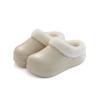 Puxi Pantufas Femininas de Algodão Céu Estrelado Cobertura Total Quente para Casa Veludo Adicional Roupa Externa Impermeável Antiderrapante Sola Grossa Pantufas de Algodão Recheadas para Mulheres