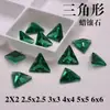 Gema Triangular Nano Esmeralda