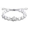 Pulsera de Pareja Pixiu Plata Pura 999 Lujo Ligero Alta Gama Pulsera Ojo de Gato Regalo de San Valentín Pulsera de Ágata Negra