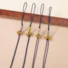 Nuevo nudo de flor de melocotón estilo chino y nudo Wenchang semiacabado, cordón tejido hecho a mano, colgante para marcapáginas DIY, decoración para mochila
