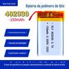 Bateria de Lítio Personalizada 402030 Soft Pack 180mAh Recarregável 3.7V Medidor de Hidratação Balança Digital Bateria para Fone de Ouvido Bluetooth