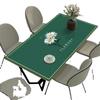 Toalha de Mesa de Couro Americano Jogo Americano para Mesa de Jantar Doméstico Impermeável e à Prova de Óleo Sem Lavagem Mesa de Jantar Retangular Jogo Americano para Mesa de Centro Toalha de Mesa de PVC