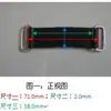 Accesorios de goma cable de batería brida de cables venta al por mayor de fábrica