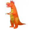 2023 Novo Transfronteiriço Amazon Hot Halloween Tiranossauro Rex Inflável Dinossauro Boneco de Desenho Animado Inflável Traje