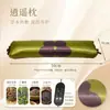 Festival de Mitad de Otoño Pachulí, Hinojo, Ajenjo Almohada Cervical Calefacción Eléctrica Multisabor Herbal Soporte para Cuello Forma de Calabaza Cilíndrica Almohada de Ajenjo
