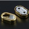 Suporte de Roupa em Liga de Zinco 16mm Suporte de Tubo para Roupa Flange Abertura Combinação Flip Esquerda e Direita Fabricantes de Suporte de Roupa Venda por Atacado