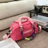 Bolso de mano casual deportivo de verano dulce y fresco estilo coreano con un toque de alta gama para estudiantes universitarios, adecuado para uso casual al aire libre como bolso cruzado