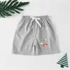 Pantalones Cortos de Verano para Niños, Ropa para Niños, Pantalones Cortos Casuales de Algodón Estilo Coreano para Niños y Niñas, Pantalones Casuales de una Pieza para Niños de Talla Pequeña y Mediana con Abertura en la Entrepierna