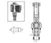 Válvula Solenoide de Cartucho Hidráulico Parker - Tipo Válvula de Corredera de 2 Vías 2 Posiciones (Normalmente Cerrado) Serie GS0222