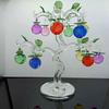 Árbol de manzana de cristal directo de fábrica vaca lechera móvil regalo de boda decoraciones para mueble de TV y vino adornos para el hogar