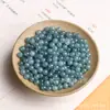 Jade A Natural Azul Gelo Água Contas Espalhadas Jade Hetian Pulseira Masculina e Feminina Pulseira diy Colar Alto Gelo Único