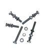Juego de Tornillos y Tuercas de Acero Inoxidable 304 Completo Tornillo de Cabeza Hexagonal Externa Arandela Plana Arandela Elástica M14M16M18M27
