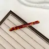 Nuevo Estilo Primavera y Verano Pinza para Flequillo de Gama Alta, Pasador de Acetato, Versátil para Damas con Estilo, Adecuado para Flequillo de Frente, Pinza de Pato para el Cabello