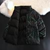 Chaqueta de Plumón de Invierno Ge Hua Abrigo para Pareja Estilo Hong Kong Marca de Moda 2026 Nueva Chaqueta Acolchada Gruesa Holgada Oversize de Invierno