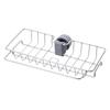 Artefacto de almacenamiento para fregadero de cocina, grifo multifuncional, escurridor de esponja para lavar platos, escurridor de platos de acero inoxidable
