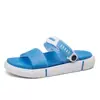 Pantuflas para Hombre para Uso en Exteriores, Nuevas de Verano de Moda Casual para Exteriores Antideslizantes Resistentes al Desgaste de Suela Gruesa Transpirables Sandalias de Playa