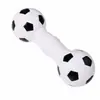 Exclusivo para vendas transfronteiriças: Haltere de futebol simulado em PVC para pet, borracha macia não tóxica para cães tipo ursinho e corgi para aliviar o tédio e roer