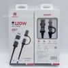 Serie de Cables de Datos de Frutas Rojas Cable de Datos de Carga Rápida Carga Flash Adecuado para Huawei, Apple, Oppo Carga Flash Cable de Carga 120W6A