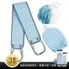 Toalla de baño para hombre, paño de lavado, lija gruesa para el hogar, tira larga para frotar la espalda, regalo para el baño, regalo para niños.