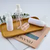 Botella para Sub-Embotellado de Envase Cosmético para Mascotas 40-100ml Botella Espumadora de Plástico Blanco con Boca Elevada y Cabezal de Bomba de Presión Botella de Espuma