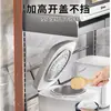 Estante de Almacenamiento para Arrocera Estante para Encimera de Cocina Estante para Microondas Horno Eléctrico Freidora de Aire Estante de Almacenamiento Multifuncional Extraíble