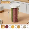 Frasco Sellado Compartimentado para Almacenar Granos, Contenedor Doméstico a Prueba de Insectos y Humedad de Grado Alimenticio para Frijoles y Cereales