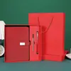 Cuaderno de Negocios A5 Suministros de Oficina Bloc de Notas para Actas Caja de Regalo con Logo Personalizado