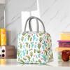 Flamingo Lunch Box Bag Cartoon Lunch Box Bag Hand Carrying Lunch Bag Lancheira Ao Ar Livre Isolamento Lunch Box Bag Atacado