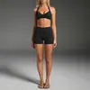 Conjunto de Ropa Deportiva Transfronteriza Espalda Bonita Secado Rápido Chaleco Deportivo Entrenamiento al Aire Libre Correr Pilates Yoga Conjunto de Tops