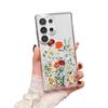 Sitio Web Independiente Más Vendido Retro Colorido Floral Magnético Funda para Teléfono Adecuada para Samsung 25, Transparente S24Plus Dura S22