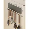Imán de Refrigerador Estante de Almacenamiento Magnético Lateral Cesta Colgante Simple Caja de Almacenamiento Multifuncional Pared de Cocina Colgante Cesta de Metal sin Perforación
