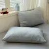 Funda de almohada de terciopelo de leche estilo blogger Ins, pieza única, invierno, engrosada, cálida, terciopelo de coral, funda versátil para núcleo de almohada, 48*74, artículo único