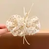 Pinza para el pelo retro para la parte trasera de la cabeza, linda, adecuada para quienes tienen poco pelo, pinza banana con forma de lazo, da un look sofisticado, peinado semi-recogido, pinza para el pelo con forma de corazón, accesorio para el pelo