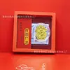 Sticker Dorado Shuibei para Teléfono Móvil Oro Puro 999 Buena Suerte y Riqueza 2mg Sticker para Teléfono que Atrae la Fortuna Lámina de Oro Pegatina Dorada Venta al por Mayor