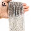 Pedra natural 3mm cortada pequenas contas redondas ametista turmalina Granada contas esculpidas contas diy acessórios para joias atacado