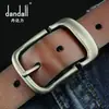 Nueva Hebilla de Anillo D Retro Transfronteriza Cinturón de Cuero para Hombre Cinturón Casual Antiguo para Pantalones Cinturón de Cintura con Hebilla de Pin para Jóvenes Venta al por Mayor