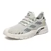 Sapatos Masculinos Personalizados Transfronteiriços Novos Sapatos de Malha Moda Tendência Sapatos Casuais Versáteis Sapatos Esportivos Masculinos Fly-Knit Sapatos de Exportação