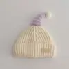 Gorro para Bebé Otoño e Invierno Lindo Beret de Lana con Orejas de Gato Estilo Coreano Versátil Gorro Tejido para Niños y Niñas Bebé Moderno