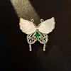 Broche de Moda de Diamante Mariposa Coreana Pin de Corsage Personalizado de Alta Gama Accesorios Fijos para Ropa Anti-Exposición