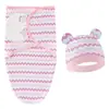 Fornecido Diretamente do Fabricante para Comércio Exterior para Europa e América, Swaddle para Recém-Nascido, Saco de Dormir de Seda para Bebê na Primavera, Manta para Sala de Parto, Saco de Dormir para Bebê com Chapéu