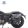 Carro muscle Wolf adequado para Qianjiang flash 150 bolsa lateral bolsa lateral pode ser instalado capacete meio capacete capacete completo com trava quadro de liberação rápida modificação