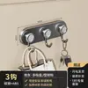 Gancho de Ventosa Baño Pared Multi-gancho Sin Taladrar Fuerte Carga Behind Door Hook Perchero Detrás de la Puerta Estante de Almacenamiento
