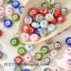 Contas de Porcelana 12mm Contas Azuis e Brancas DIY Joias Material Retrô Original Acessórios Tecidos à Mão Borboleta Voadora Ábaco Contas Soltas