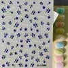 Adesivos de Arte de Unhas de Frutas Frescas de Verão 3D Gelatina Limão Mirtilo Banana Adesivos de Unhas em Relevo Estilo SL