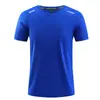 Ropa Deportiva de Verano Super Suave de Seda de Hielo de Secado Rápido Camiseta Estampado Fijo Logo Combinación de Colores Ropa para Grupos Ropa de Trabajo Camisa Publicitaria
