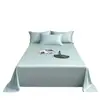 Sábana de cama Tencel 200s, pieza individual, funda de edredón de seda de alta gama, funda de almohada de seda helada, juego de tres o cuatro piezas, artículo de verano
