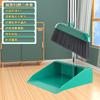 Juego de Escoba y Recogedor para el Hogar, Recogedor Individual Giratorio, Escoba de Doble Uso para Cabello Seco y Húmedo, Antiadherente
