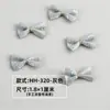 Accesorios para el cabello hechos a mano DIY material de accesorios tela mini moño moño para muñeca corbata de moño zapatos y sombreros accesorios de ropa 320